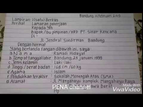 Detail Contoh Surat Lamaran Kerja Security Nomer 6