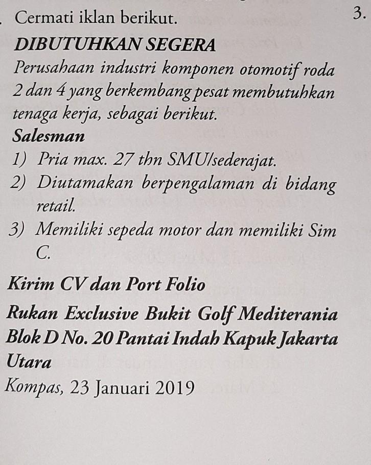 Detail Contoh Surat Lamaran Kerja Sesuai Dengan Iklan Nomer 52