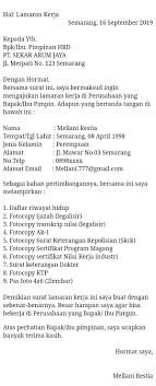 Detail Contoh Surat Lamaran Kerja Yang Salah Dan Perbaikannya Nomer 16