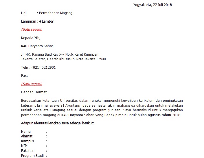 Detail Contoh Surat Lamaran Magang Via Email Nomer 25