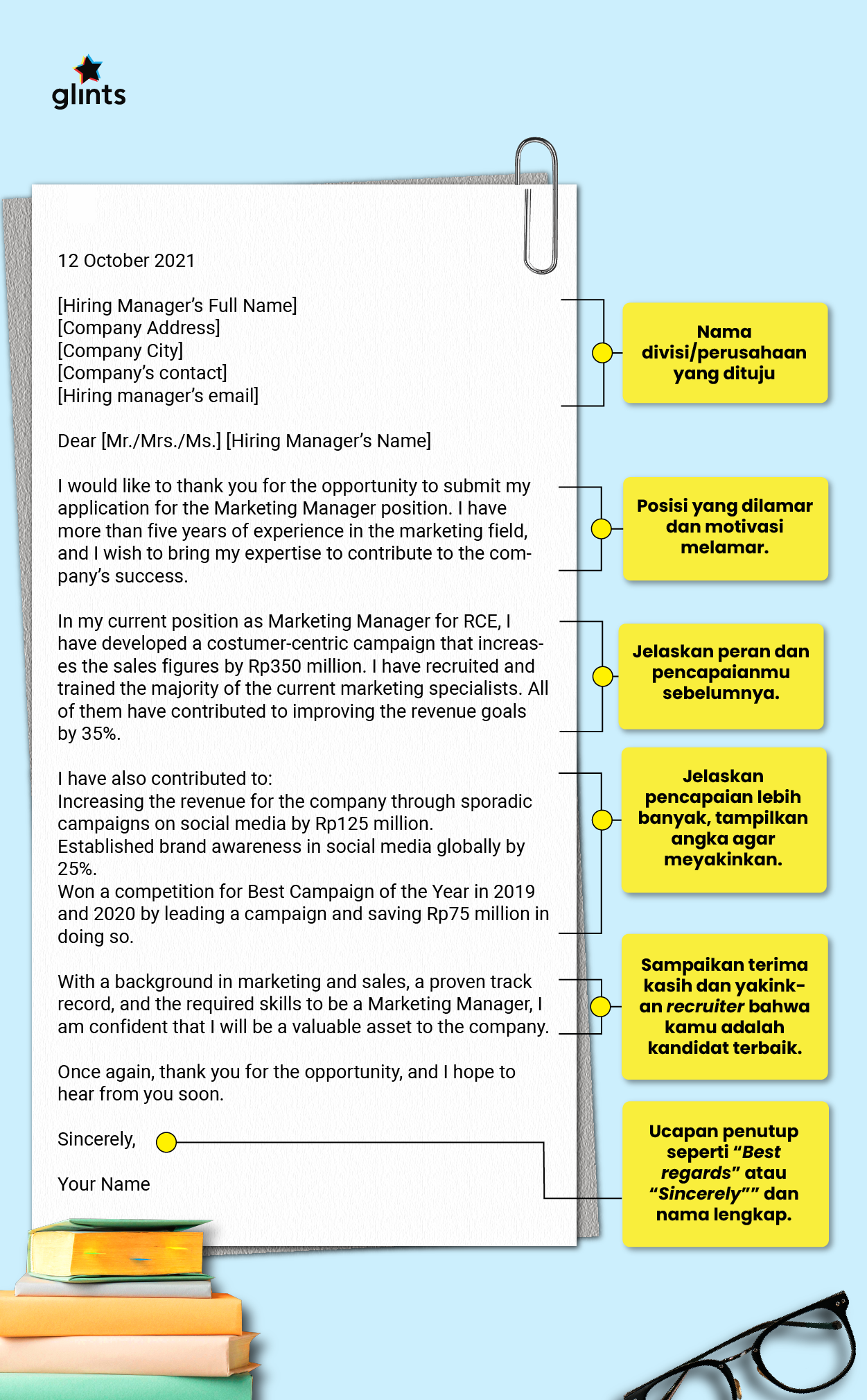 Detail Contoh Surat Lamaran Marketing Nomer 9