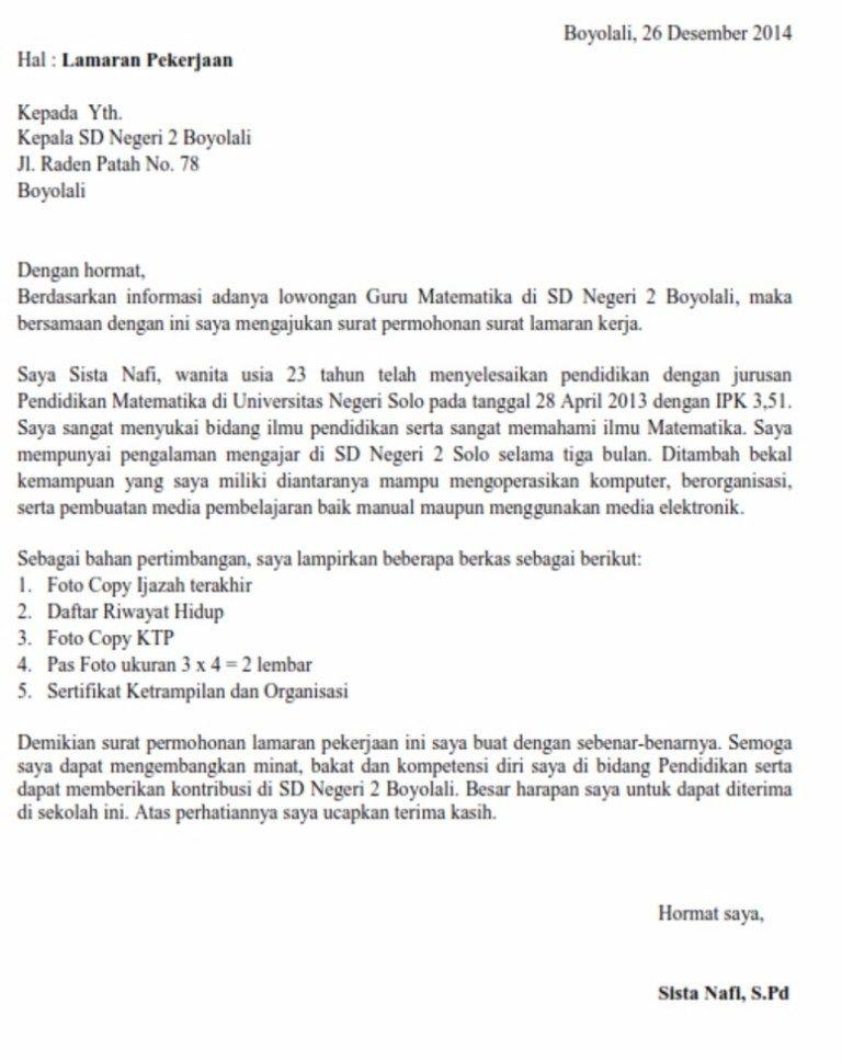 Detail Contoh Surat Lamaran Menjadi Dosen Nomer 49