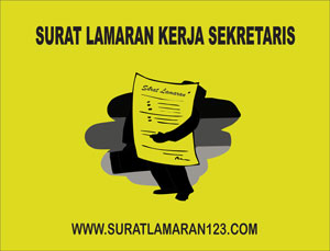 Detail Contoh Surat Lamaran Pekerjaan Sekretaris Nomer 44