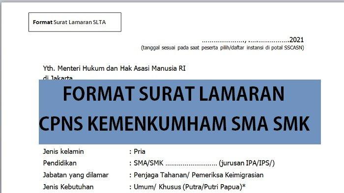 Detail Contoh Surat Lamaran Pns Nomer 41