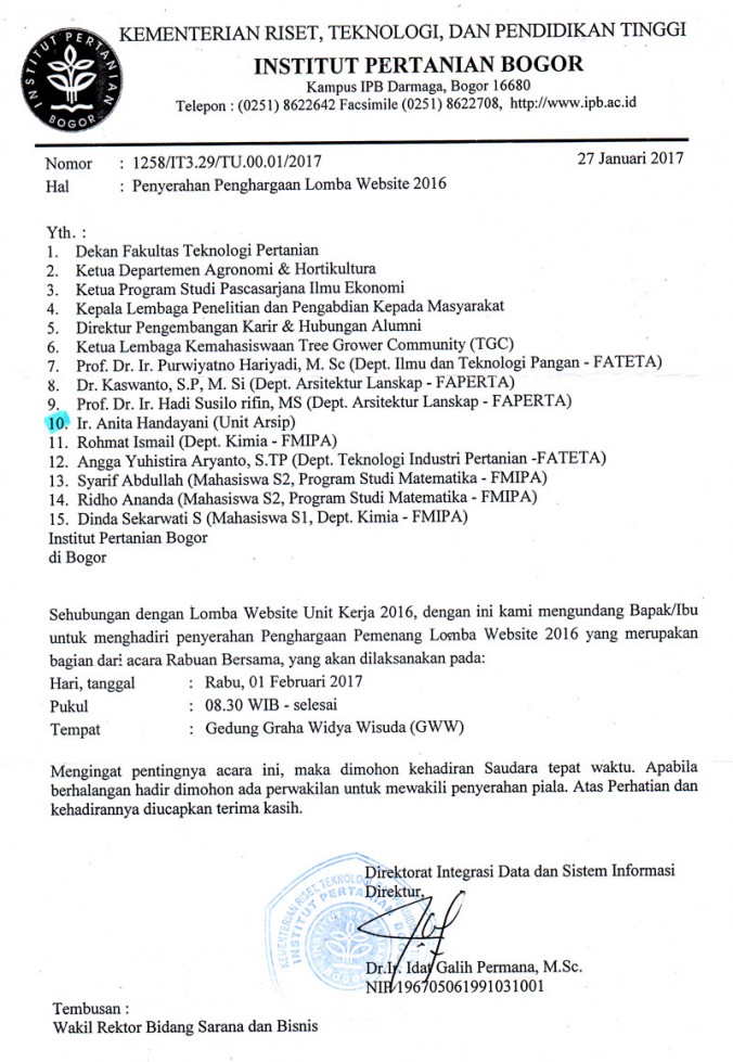 Detail Contoh Surat Lampiran Nomer 31