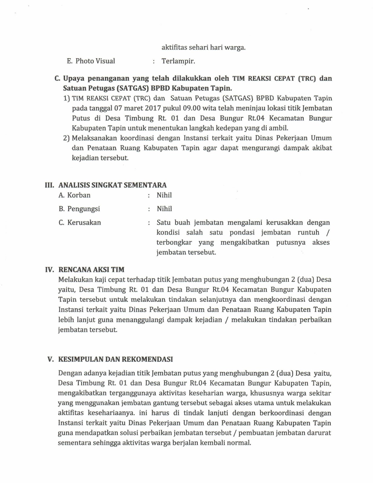 Detail Contoh Surat Laporan Kejadian Nomer 51