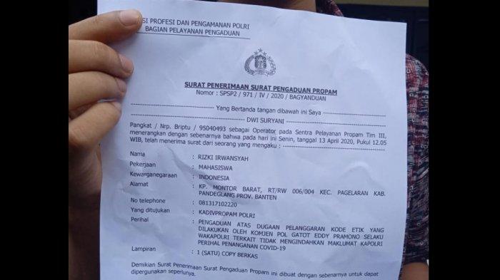 Detail Contoh Surat Laporan Pengaduan Ke Polisi Nomer 41