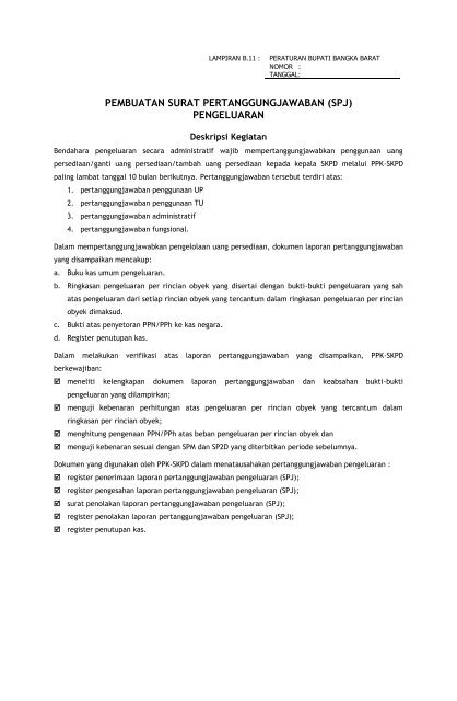 Contoh Surat Laporan Pertanggungjawaban - KibrisPDR