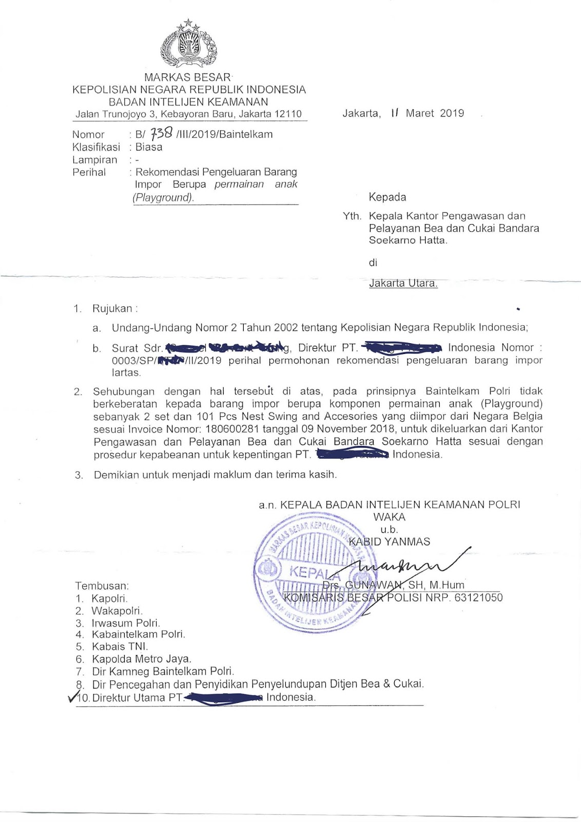 Detail Contoh Surat Larangan Nomer 19