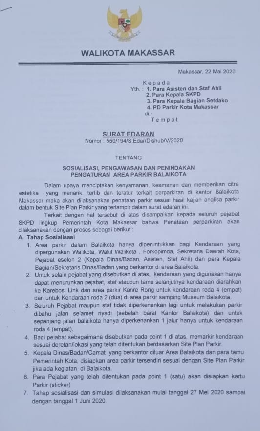 Detail Contoh Surat Larangan Nomer 5