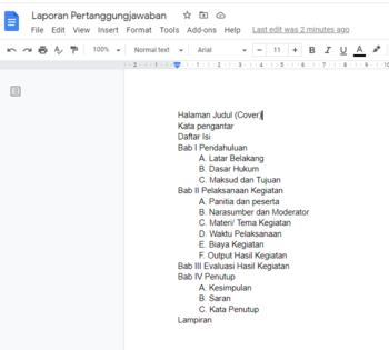 Detail Contoh Surat Lpj Nomer 46