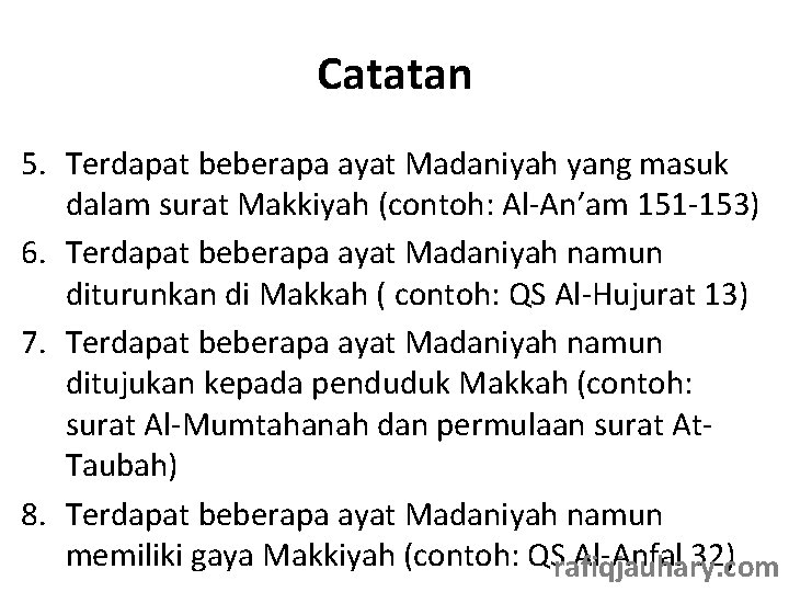Detail Contoh Surat Makkiyah Dan Madaniyah Nomer 52