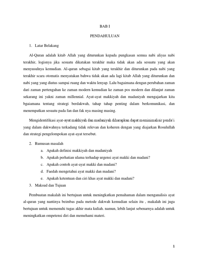 Detail Contoh Surat Makkiyah Dan Madaniyah Nomer 55