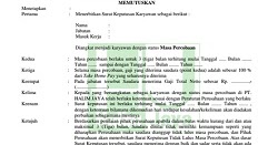 Detail Contoh Surat Masa Percobaan Karyawan Nomer 44