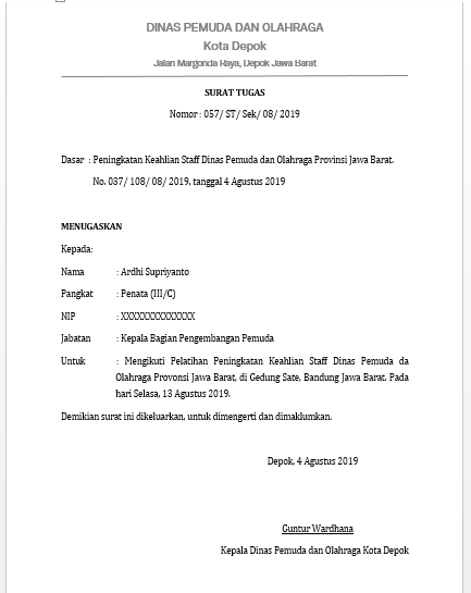 Detail Contoh Surat Masuk Dan Keluar Nomer 48