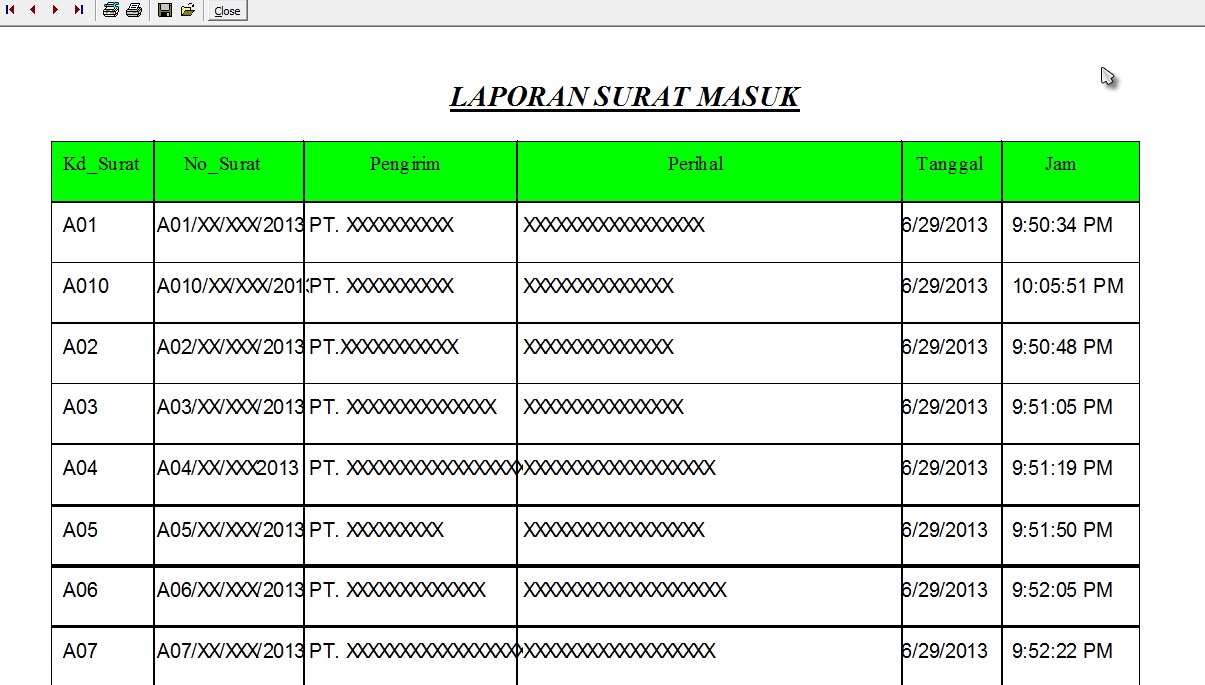 Detail Contoh Surat Masuk Dan Surat Keluar Nomer 50