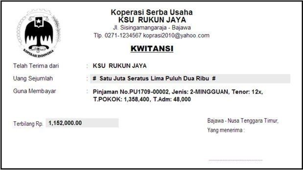 Detail Contoh Surat Meminjam Uang Ke Perusahaan Nomer 47