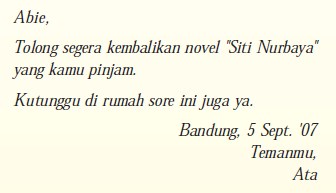 Detail Contoh Surat Memo Resmi Nomer 37