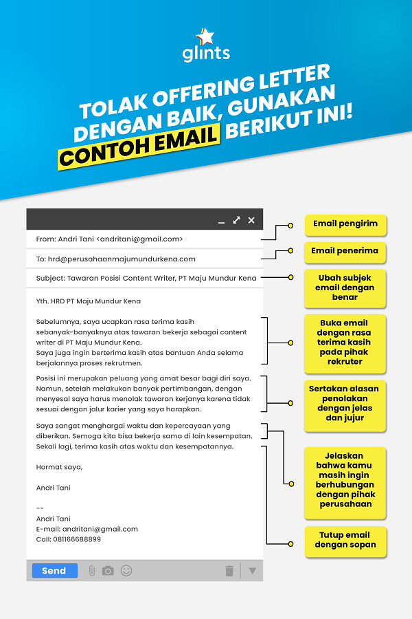 Detail Contoh Surat Menolak Tawaran Kerja Karena Gaji Nomer 4