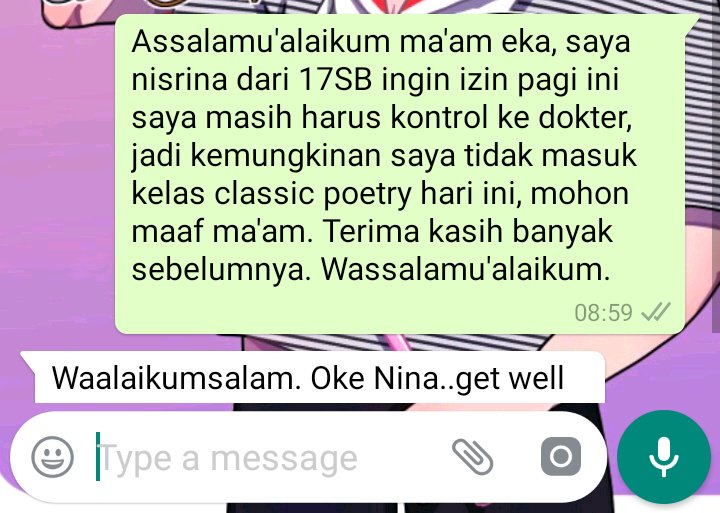 Detail Contoh Surat Minta Izin Tidak Masuk Sekolah Nomer 51