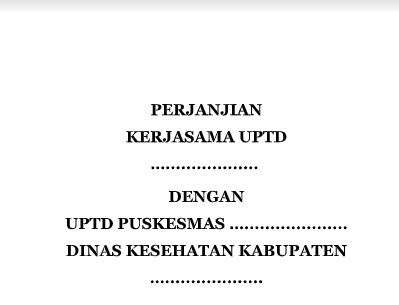 Detail Contoh Surat Mou Sekolah Dengan Puskesmas Nomer 21