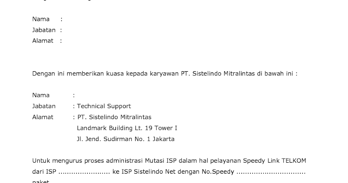 Detail Contoh Surat Mutasi Karyawan Perusahaan Nomer 41