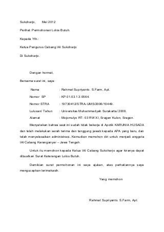 Detail Contoh Surat Mutasi Pegawai Nomer 55