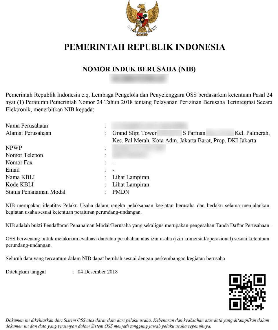 Detail Contoh Surat Nib Nomer 17