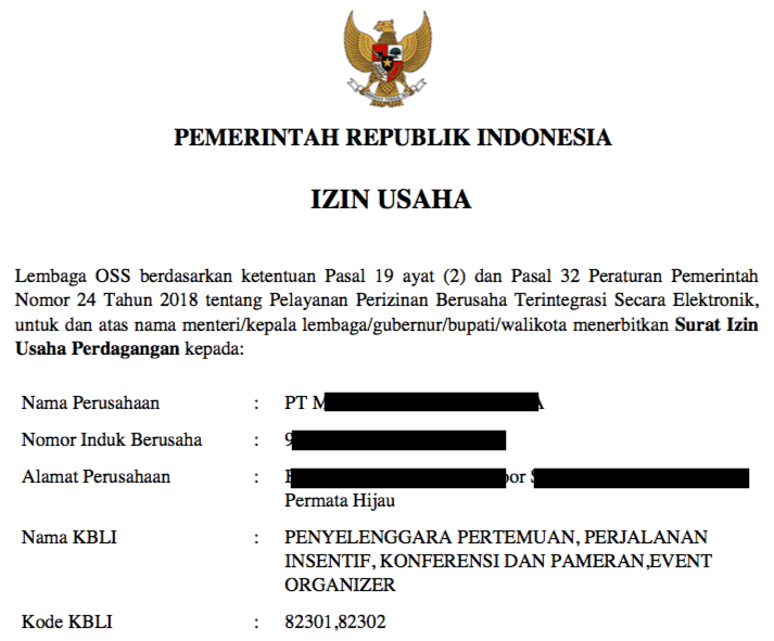 Detail Contoh Surat Nib Nomer 40