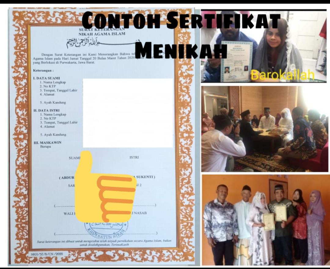 Detail Contoh Surat Nikah Siri Islam Nomer 48