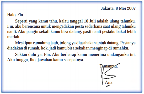 Detail Contoh Surat Non Dinas Nomer 2