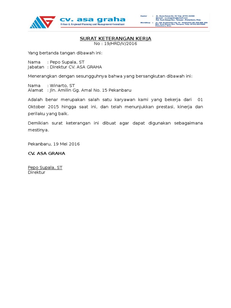 Detail Contoh Surat Npwp Nomer 31