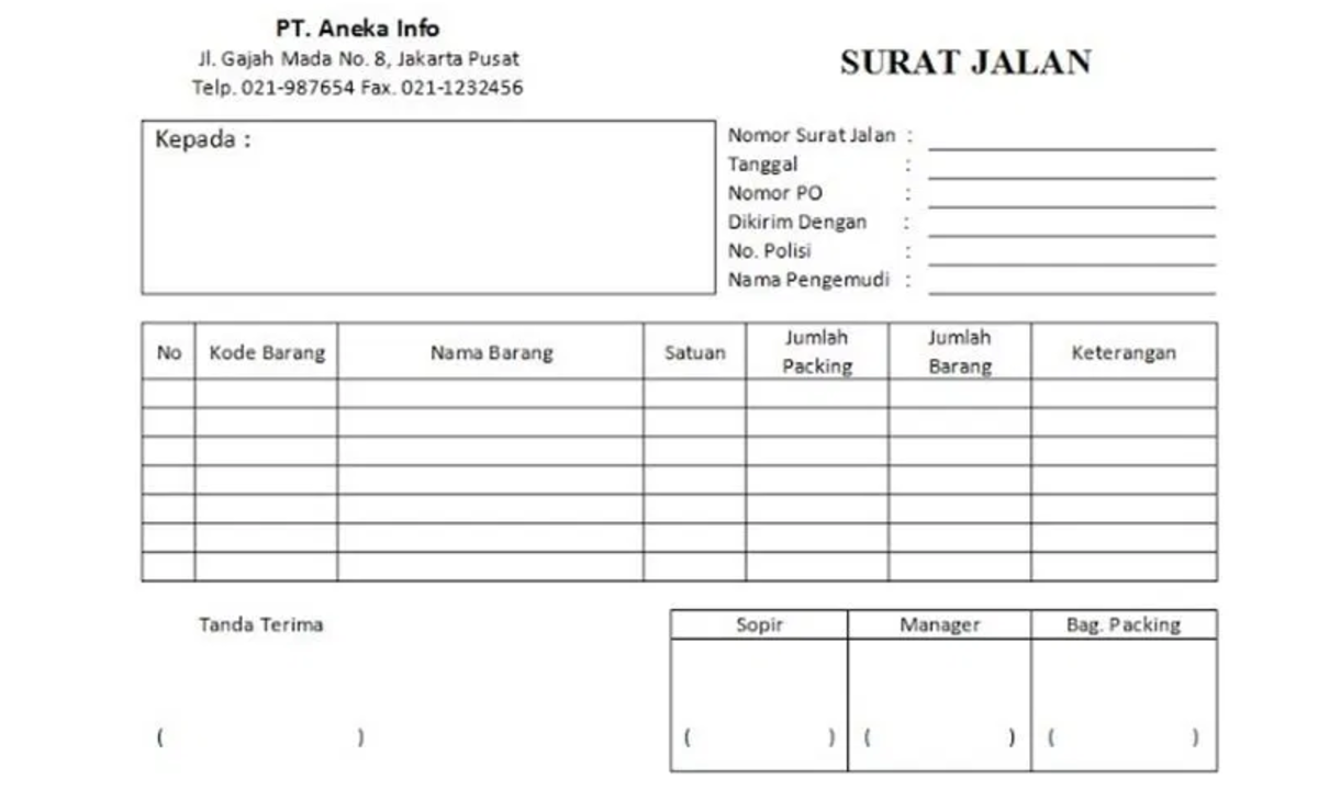 Detail Contoh Surat Order Produksi Nomer 24