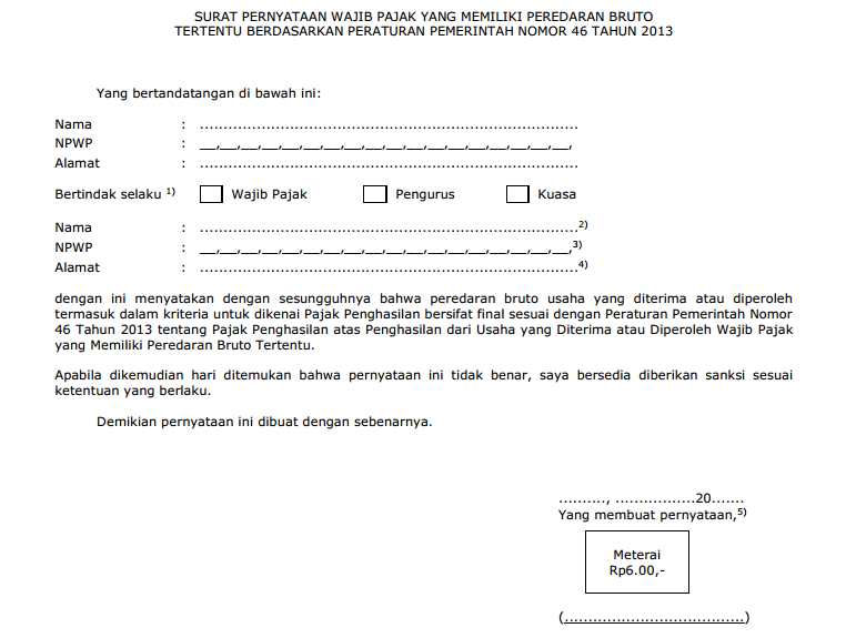 Detail Contoh Surat Pajak Perusahaan Nomer 25