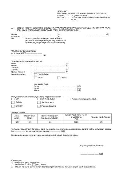 Detail Contoh Surat Paksa Nomer 38