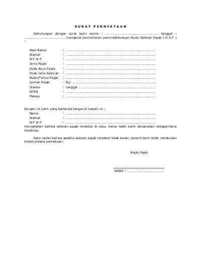 Detail Contoh Surat Pbk Nomer 46