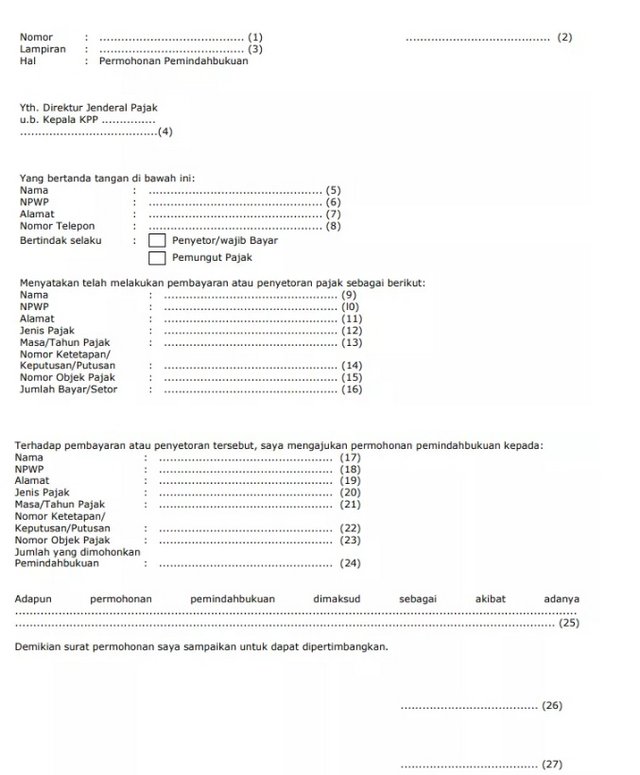 Detail Contoh Surat Pbk Pph 23 Nomer 13