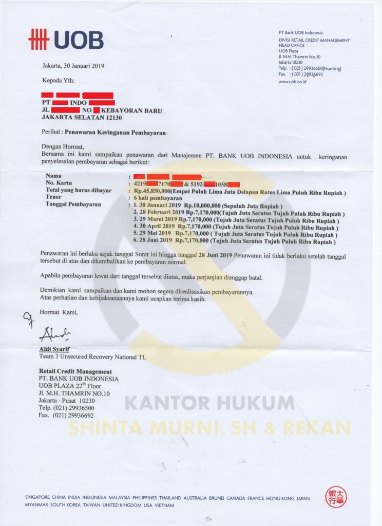 Detail Contoh Surat Pelunasan Home Credit Nomer 39