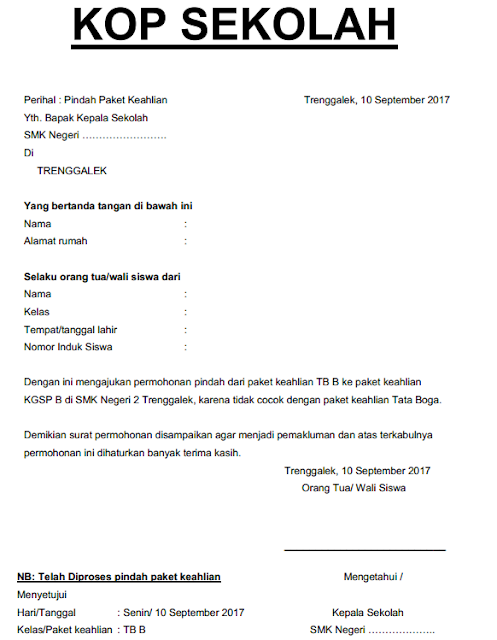 Detail Contoh Surat Pemanggilan Orang Tua Siswa Nomer 56