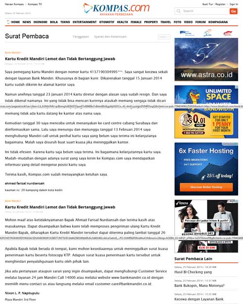 Detail Contoh Surat Pembaca Nomer 17