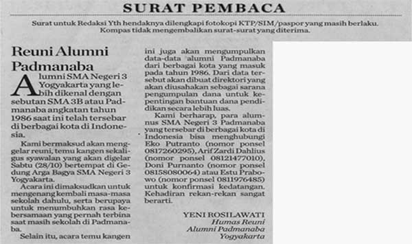 Detail Contoh Surat Pembaca Tentang Kedisiplinan Di Sekolah Nomer 4