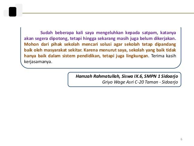 Detail Contoh Surat Pembaca Tentang Pendidikan Nomer 7