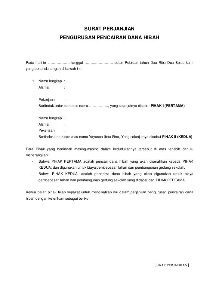 Detail Contoh Surat Pembebasan Lahan Nomer 10