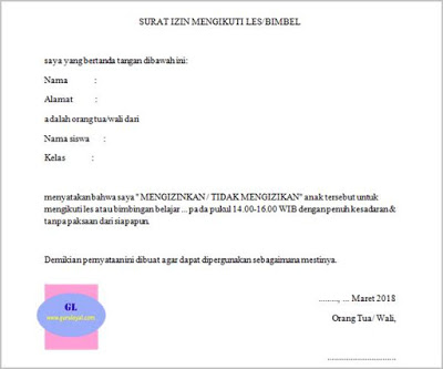 Detail Contoh Surat Pemberitahuan Bimbingan Belajar Di Sekolah Nomer 6