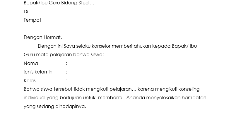 Detail Contoh Surat Pemberitahuan Bimbingan Belajar Di Sekolah Nomer 43