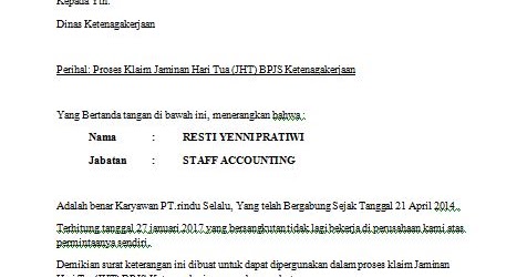 Detail Contoh Surat Pemberitahuan Ke Disnaker Nomer 24