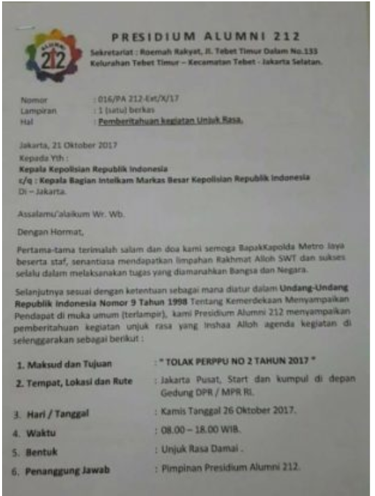 Detail Contoh Surat Pemberitahuan Kegiatan 17 Agustus Nomer 47