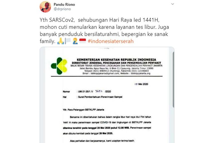 Detail Contoh Surat Pemberitahuan Libur Lebaran Perusahaan Nomer 45