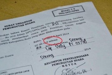 Detail Contoh Surat Pemberitahuan Pemungutan Suara Kepada Pemilih Nomer 8