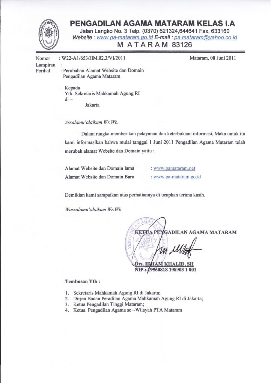 Detail Contoh Surat Pemberitahuan Pindah Kantor Nomer 12